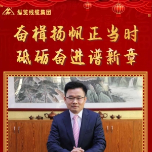 奮楫揚(yáng)帆正當(dāng)時 砥礪奮進(jìn)譜新章——縱覽線纜集團(tuán)董事長陳秀銳二O二四年新春致辭